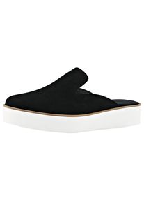 Heine, Damen Sabot, Schwarz