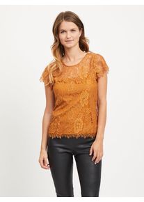 Vila, Damen Bluse, Rostbraun