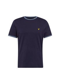 Lyle & Scott Lyle & Scott, Herren T-Shirt 'Ringer', Navy / Hellblau