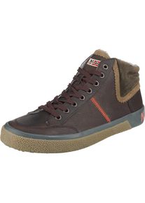 Napapijri, Herren Sneakers High, Kastanienbraun