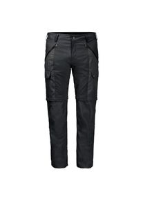 Jack Wolfskin, Herren Outdoorhose 'DAWSON FLEX ZIP OFF PANTS MEN', Dunkelgrau