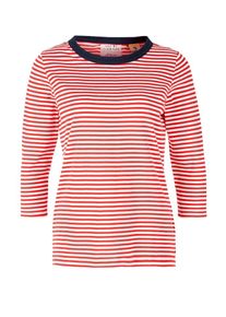 s.Oliver RED LABEL, Damen Shirt, Rostrot / Weiß