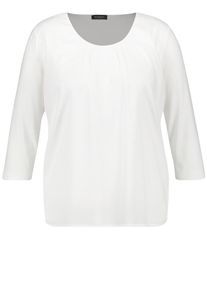 SAMOON, Damen T-Shirt, Offwhite