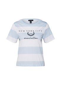 New Look, Damen Shirt, Blau / Weiß
