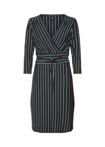 King Louie, Damen Kleid, Himmelblau / Dunkelrot / Weiß
