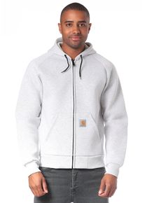 Carhartt Work In Progress Carhartt WIP, Herren Car-Lux Kapuzenjacke, Hellgrau