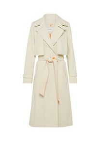 Marc O'Polo Marc O'Polo DENIM, Damen Langer Jeans Mantel, Beige / Dunkelorange