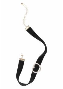 J. JAYZ, Damen Halsband, Gold / Schwarz / Transparent
