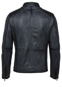 Gipsy, Herren Lederjacke 'RIO W18 LASANV', Schwarz