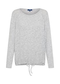 Tom Tailor, Damen Langarm T Shirt, Graumeliert