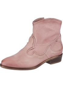 Mjus, Damen Biker Boots, Altrosa