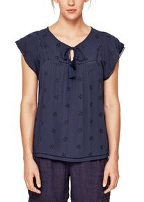 s.Oliver RED LABEL, Damen Blusenshirt, Navy