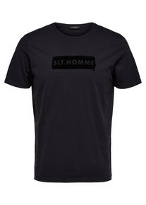 Selected Homme, Herren T-Shirt, Schwarz