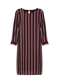 Véro Moda VERO MODA, Damen Kleid 'GABBY', Creme / Weinrot
