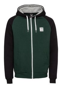 Iriedaily, Herren Sweatshirt 'De College', Navy / Grün