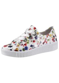 Gabor, Damen Sneaker, Mischfarben / Wei&szlig;