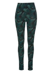 Boysen's BOYSEN'S, Damen Leggings, Smaragd / Schwarz