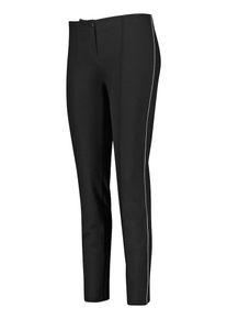 Gerry Weber, Damen Hose, Schwarz / Wei&szlig;