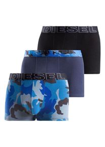 Diesel, Herren Boxershorts 'Damien', Blau / Rauchblau / Nachtblau / Schwarz