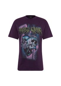 THE KOOPLES, Herren Shirt 'TEE SHIRT RELAXED', Dunkellila