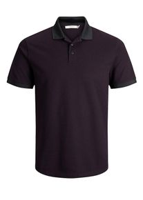 Jack & Jones JACK & JONES, Herren Poloshirt, Aubergine