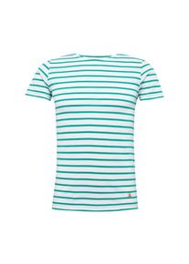 Armor lux, Herren Shirt 'Marinière "Hoëdic" Héritage Homme', Grün / Weiß