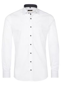 Eterna, Herren Langarm Hemd SLIM FIT, Wei&szlig;