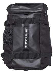 Urban Classics, Herren Rucksack, Schwarz / Wei&szlig;