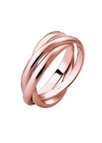 Elli, Damen Ring 'Wickelring', Rosegold