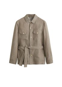 Mango Man, Herren Jacke 'Trini', Hellbraun