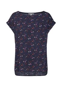 Tom Tailor Denim, Damen Blusen-Shirt, Nachtblau / Mischfarben