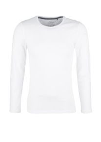 s.Oliver RED LABEL, Herren Langarmshirt, Weiß