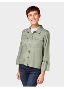 Tom Tailor Denim, Damen Bluse, Oliv