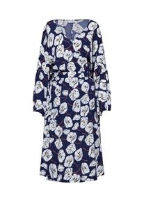 Sparkz, Damen Kleid 'TIDA', Navy / Orange / Naturweiß