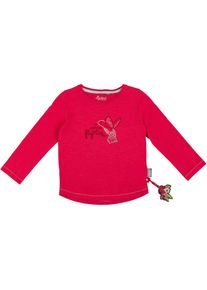 Sigikid, M&auml;dchen Shirt, Rot / Blutrot / Wei&szlig;