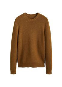 Mango Man, Herren Pullover 'Abyss', Ocker