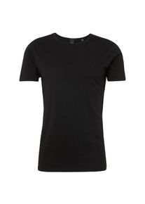 Scotch & Soda SCOTCH & SODA, Herren T-Shirt 'Classic crewneck tee with small logo print', Schwarz