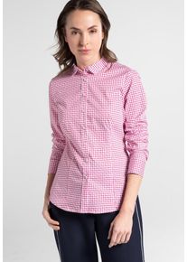 Eterna, Damen Bluse, Pink / Weiß