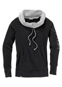 Kangaroos, Damen Sweatshirt, Graumeliert / Schwarz