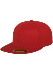 Flexfit, Damen Premium 210 Fitted Cap, Rot