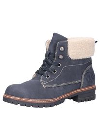 s.Oliver RED LABEL, Damen Schnürstiefelette, Navy