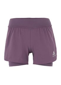 Odlo, Damen 2-in-1 Shorts 'ZEROWEIGHT', Helllila