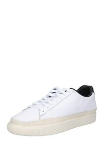 Puma, Herren Sneaker 'Basket Trim', Wei&szlig;
