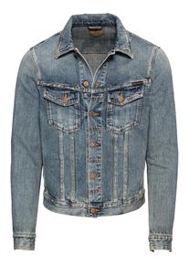 Nudie Jeans Co, Herren Jeansjacke 'Billy', Hellblau