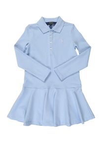 Polo Ralph Lauren, M&auml;dchen Kleid mit Polokragen, Hellblau