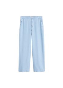 Mango, Damen Jeans 'Palazzo', Hellblau
