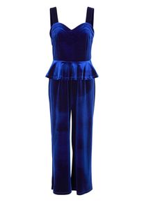 Y.A.S, Damen Jumpsuit, Blaumeliert