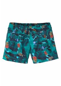 HOM, Herren Badeshorts, Grün / Mischfarben