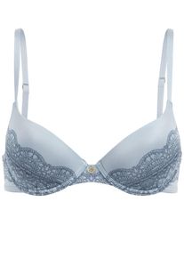 Palmers, Damen BH 'Crochet Print', Hellblau