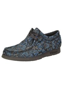 Sioux, Damen Mokassin 'Grash', Blau / Schwarz